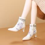 Handcrafted Genuine Leather Women's Shoes - Luxury & Elegance(Echengdu2440)