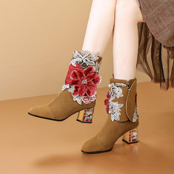 Handcrafted Luxury Leather Women's Shoes - Superior Craftsmanship & Elegance(Echengdu2452)