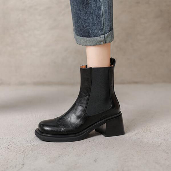 Handcrafted Luxury Leather Women’s Shoes - Elegance in Every Step(Echengdu2458)