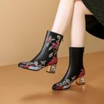 Handcrafted Luxury Leather Women's Shoes for Elegance and Quality(Echengdu2464)