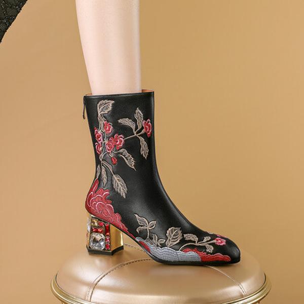 Handcrafted Luxury Leather Women's Shoes for Elegance and Quality(Echengdu2464)