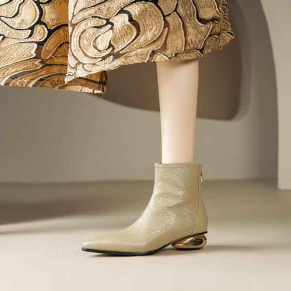 Handcrafted Leather Women's Shoes: Luxurious Elegance Redefined(Echengdu2月-40)