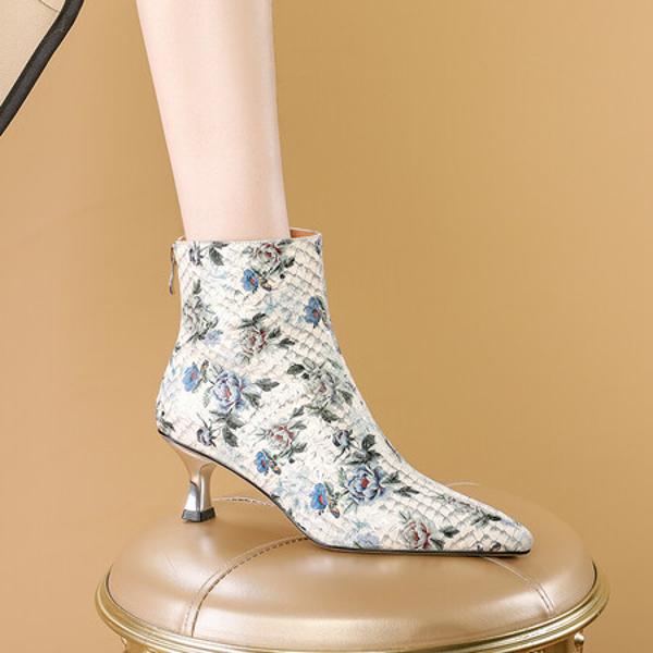 Exquisite Handcrafted Leather Women's Shoes of Luxury Elegance(Echengdu2463)