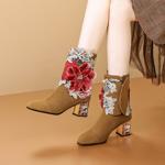 Luxurious Craftsmanship in Handmade Leather Women’s Shoes(Echengdu1月-52)