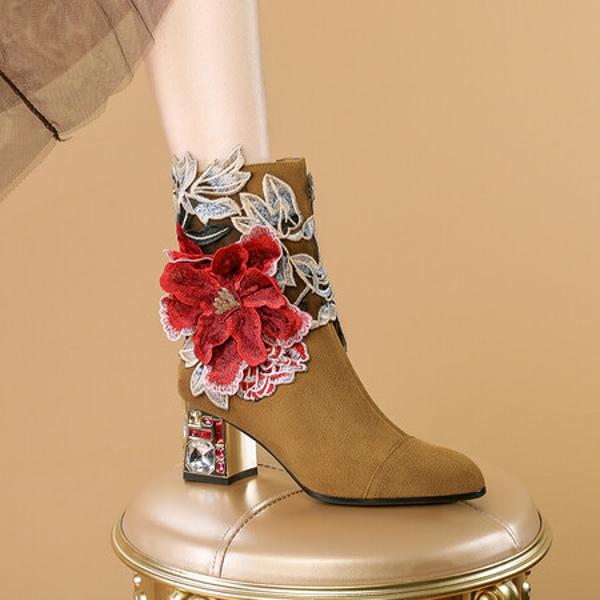 Luxurious Craftsmanship in Handmade Leather Women’s Shoes(Echengdu1月-52)