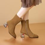 Luxurious Craftsmanship in Handmade Leather Women’s Shoes(Echengdu1月-52)