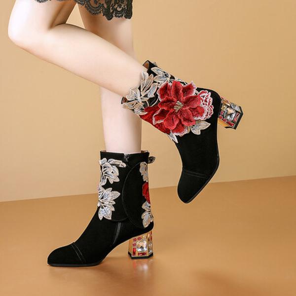 Luxurious Craftsmanship in Handmade Leather Women’s Shoes(Echengdu1月-52)