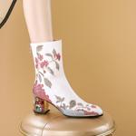 Elegant Handcrafted Genuine Leather Women's Shoes of Luxury。(Echengdu1月-64)