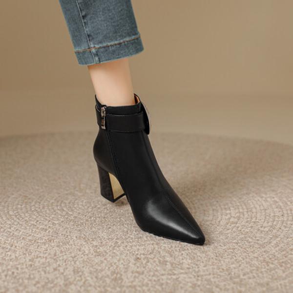 Exquisite Handcrafted Leather Women’s Shoes - A Blend of Luxury and Elegance(Echengdu1月-59)