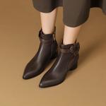 Exquisite Handcrafted Leather Women’s Shoes: Timeless Elegance and Luxury(Echengdu1月-82)