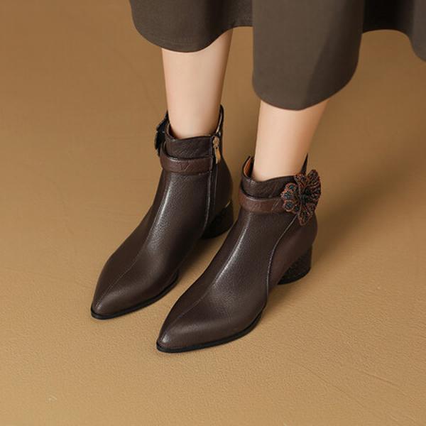 Exquisite Handcrafted Leather Women’s Shoes: Timeless Elegance and Luxury(Echengdu1月-82)