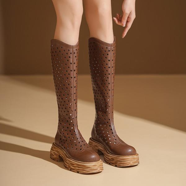 Handcrafted Leather Women's Shoes: Exquisite Craftsmanship for Luxurious Elegance(Echengdu2516)