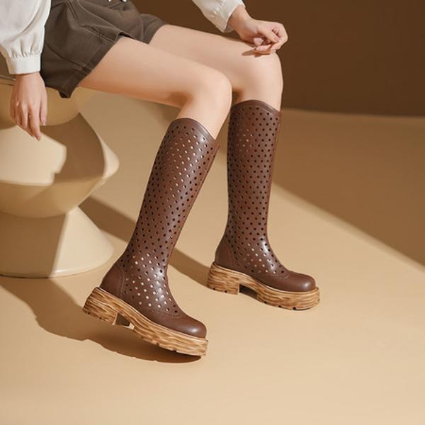 Handcrafted Leather Women's Shoes: Exquisite Craftsmanship for Luxurious Elegance(Echengdu2516)