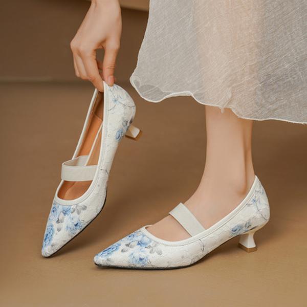 Sophisticated Handcrafted Leather Women's Shoes: Luxury & Timeless Craftsmanship(Echengdu2512)