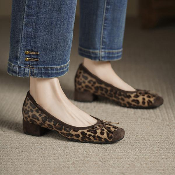 Handcrafted Luxury Leather Shoes for Elegant Women(Echengdu2513)