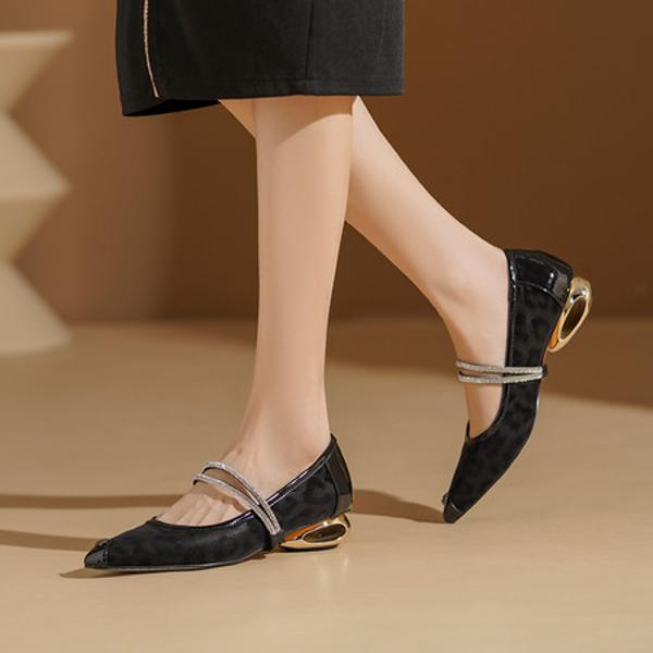 Handcrafted Genuine Leather Women's Shoes: Luxury, Elegant Craftsmanship(Echengdu2510)