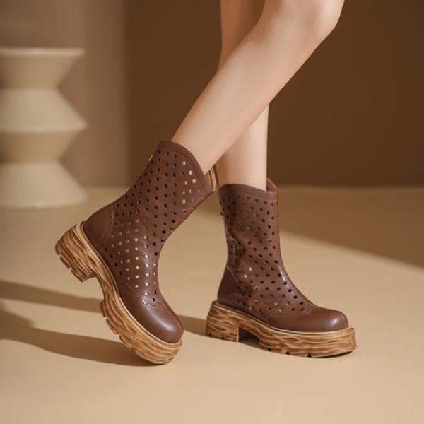 Handcrafted Luxe Leather Shoes for Elegant Women(Echengdu2515)