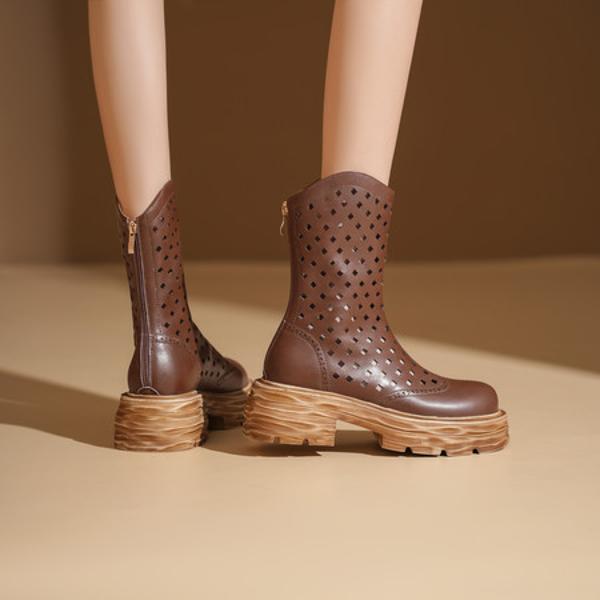 Handcrafted Luxe Leather Shoes for Elegant Women(Echengdu2515)