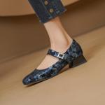 Handcrafted Luxury Leather Women's Shoes for Elegance(Echengdu2506)