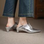 Exquisite Craftsmanship: Luxurious Handmade Leather Women's Shoes(Echengdu2519)