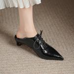 Exquisite Craftsmanship: Luxurious Handmade Leather Women's Shoes(Echengdu2519)