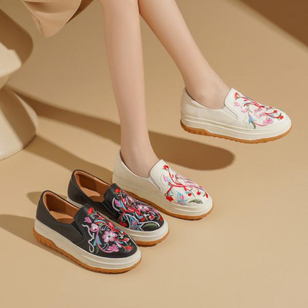 Exquisite Handcrafted Leather Women's Shoes: Luxury, Quality, and Elegance(Echengdu2518)