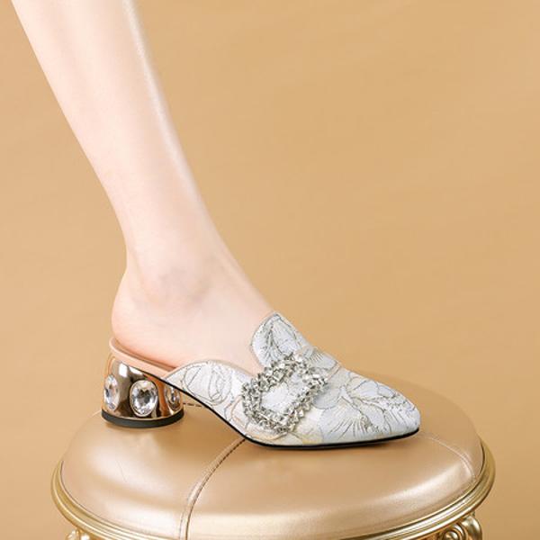 Exquisite Handcrafted Leather Women's Shoes for Elegance(Echengdu3月-26)