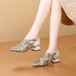 Handcrafted Luxury Leather Women's Shoes: Exquisite Elegance and Quality(Echengdu1月-42)