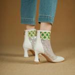 Exquisite Handcrafted Leather Women's Shoes for Elegance(Echengdu2531)