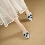 Exquisite Handcrafted Leather Women's Shoes for Elegant Luxury(Echengdu2533)