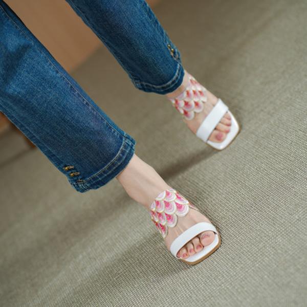 Elegantly Crafted Genuine Leather Handcrafted Women's Shoes for Luxury Existence(Echengdu2535)