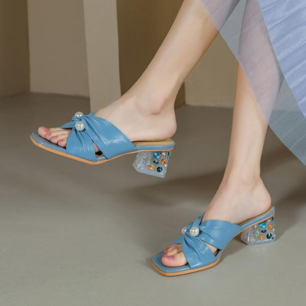 Handcrafted Luxury Leather Women’s Shoes: Elegant Artistry and Superior Quality(EchengduZYR002)