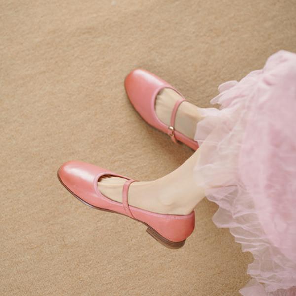 Exquisite Handcrafted Leather Women's Shoes: Luxury Meets Elegance(Echengdu2548)