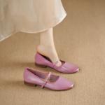 Exquisite Handcrafted Leather Women's Shoes: Luxury Meets Elegance(Echengdu2548)