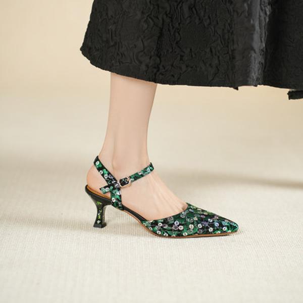 Handcrafted Luxe Leather Shoes for Elegant Women(Echengdu1月-37)