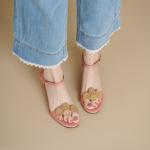 Elegant Handcrafted Leather Women's Shoes - Luxurious Quality(Echengdu2554)