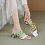 Handcrafted Luxury Leather Women's Shoes with Exquisite Craftsmanship(Echengdu1月-35)