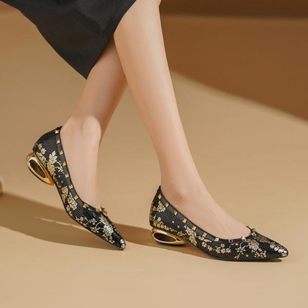 Handcrafted Genuine Leather Women's Shoes: Elegant Luxury & Superior Craftsmanship(Echengdu1月-11)