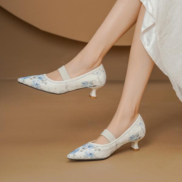 Crafted Elegance: Luxurious Handmade Genuine Leather Women's Shoes(Echengdu1月-12)