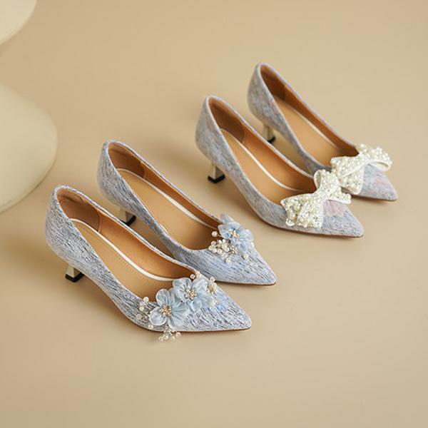 Exquisite Handcrafted Leather Women's Shoes for Luxurious Elegance(Echengdu2560)