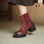 Handcrafted Leather Women's Shoes: Elegance in Every Stitch(Echengdu2561)