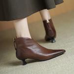 Elegantly Crafted Genuine Leather Handcrafted Women’s Shoes(Echengdu2575)