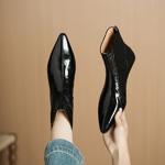 Handcrafted Luxury Genuine Leather Women's Shoes: Exquisite Quality & Elegance(Echengdu2570)