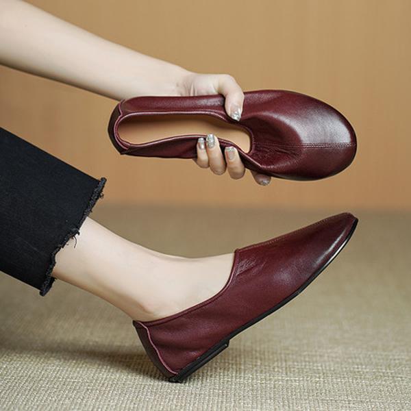 Handcrafted Luxury Leather Women’s Shoes: Exquisite Craftsmanship & Timeless Elegance(Echengdu2572)