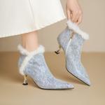 Luxurious Handcrafted Genuine Leather Women's Shoes - Elegant Craftsmanship(Echengdu2574)