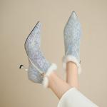 Luxurious Handcrafted Genuine Leather Women's Shoes - Elegant Craftsmanship(Echengdu2574)