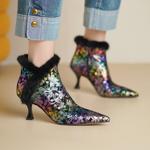 Luxurious Handcrafted Genuine Leather Women's Shoes - Elegant Craftsmanship(Echengdu2574)