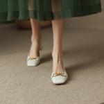 Exquisite Handcrafted Leather Women's Shoes: Luxury, Elegance, and Quality(EcqiH-95)