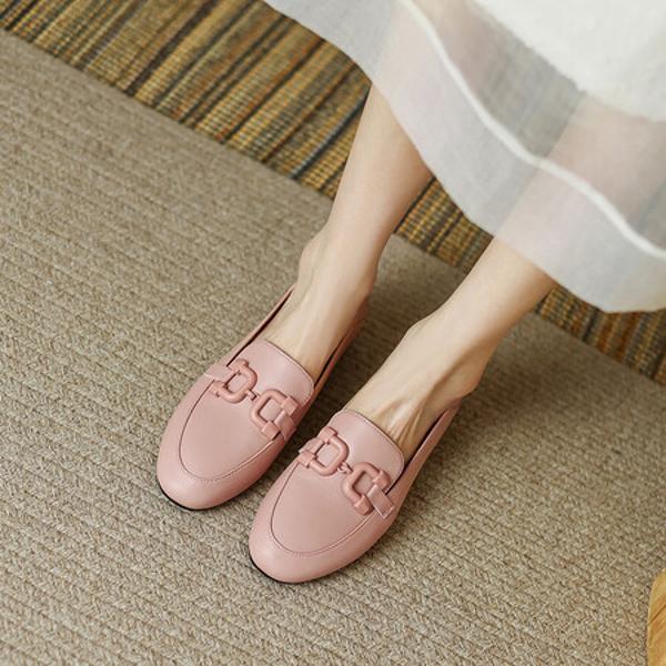 Luxurious Handcrafted Leather Women's Shoes: Elegance in Every Stitch(EcqiH-467)