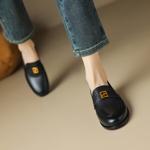 Exquisite Handcrafted Leather Women's Shoes: Timeless Elegance(EcqiH-1766)